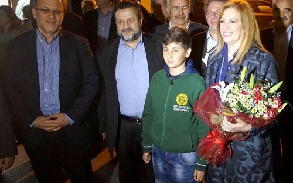 Νίκος Μπουνάκης Στο Ηράκλειο η επικεφαλής της Δημοκρατικής Συμπαράταξης και Πρόεδρος του ΠΑΣΟΚ κα. Φώφη Γεννηματά.