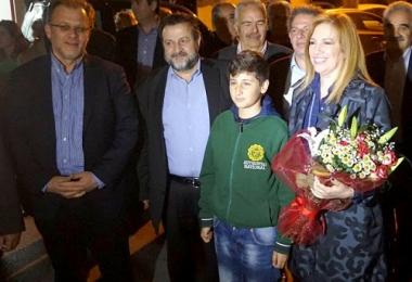 Νίκος Μπουνάκης Στο Ηράκλειο η επικεφαλής της Δημοκρατικής Συμπαράταξης και Πρόεδρος του ΠΑΣΟΚ κα. Φώφη Γεννηματά.