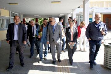 Νίκος Μπουνάκης Επίσκεψη στο ΤΕΙ Κρήτης και τις εγκαταστάσεις του κεντρικού ΙΚΑ στον Εσταυρωμένο Photo Gallery 4