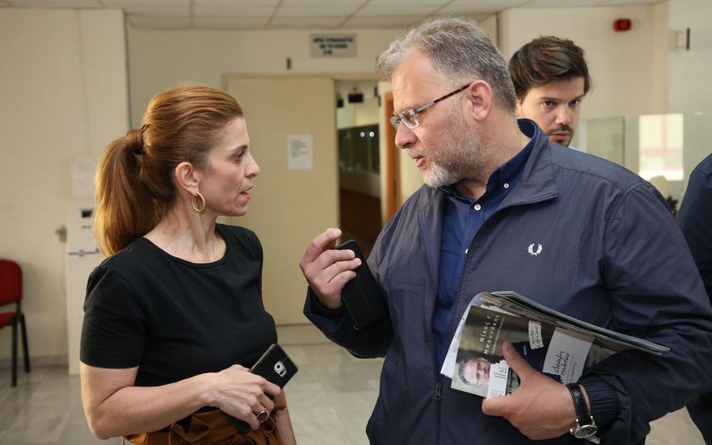 Νίκος Μπουνάκης Επίσκεψη στο ΤΕΙ Κρήτης και τις εγκαταστάσεις του κεντρικού ΙΚΑ στον Εσταυρωμένο