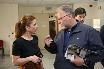 Νίκος Μπουνάκης Επίσκεψη στο ΤΕΙ Κρήτης και τις εγκαταστάσεις του κεντρικού ΙΚΑ στον Εσταυρωμένο Photo Gallery 1