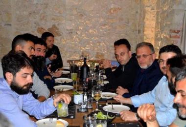 Νίκος Μπουνάκης Συνάντηση με τη Διοίκηση και Συντελεστές του μπασκετικού ΟΦΗ