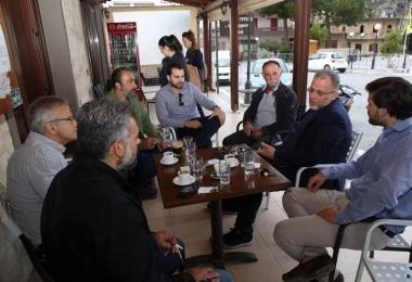 Νίκος Μπουνάκης Σε περιοχές της ενδοχώρας   του δήμου Ηρακλείου βρέθηκε ο υποψήφιος δημοτικός σύμβουλος με τη “Δύναμη Πολιτών” Νίκος Μπουνάκης.