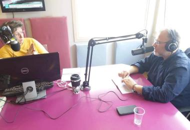 Νίκος Μπουνάκης Ο Νίκος Μπουνάκης μίλησε στον ραδιοφωνικό σταθμό 9,84 και στη δημοσιογράφο Αγγέλα Δουλγεράκη για το έργο της δημοτικής αρχής Βασίλη Λαμπρινού αλλά και το όραμα της επόμενης δεκαετίας στο Ηράκλειο
