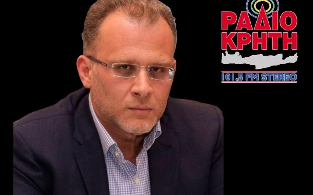 Νίκος Μπουνάκης Ο Νίκος Μπουνάκης στο ΡΑΔΙΟ ΚΡΗΤΗ 101,5 και στον Κώστα Συλιγάρδο